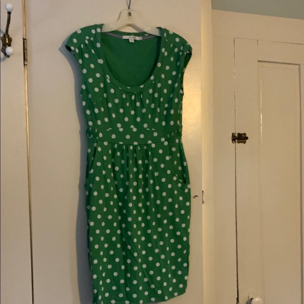 Boden Polka Dot Dress
